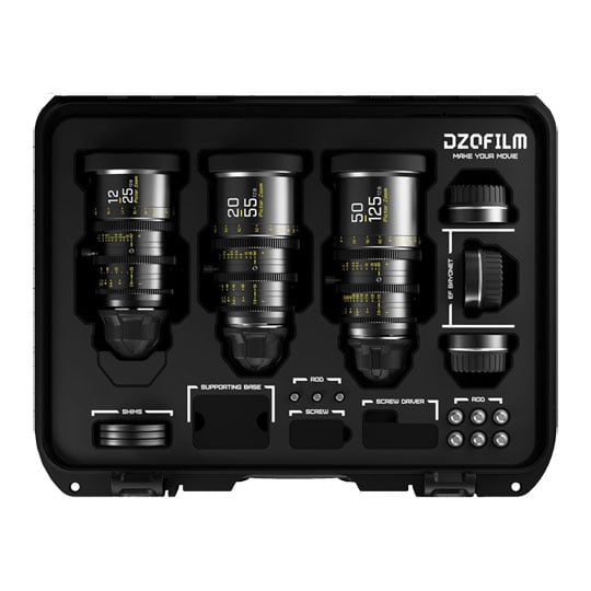 DZOFILM Pictor Zoom 3-Lens Kit with Case (Black)
