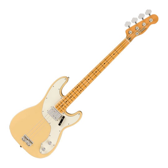 Fender Vintera II 70s Telecaster® Bass, Maple Fingerboard, Vintage White