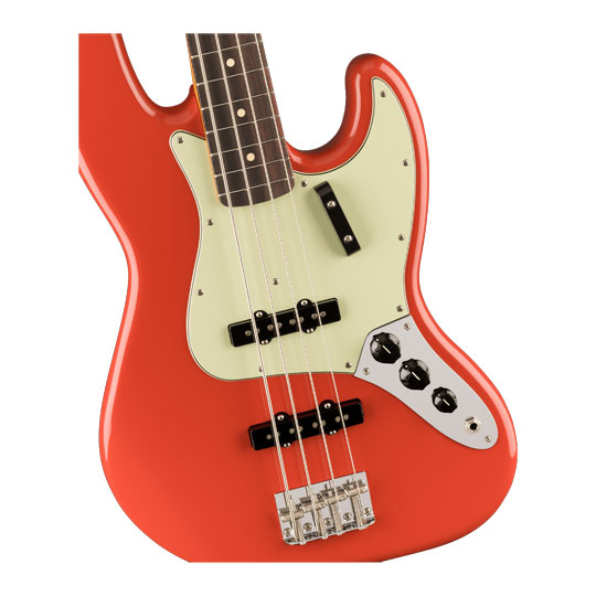 Fender Vintera II 60s Jazz Bass, Rosewood Fingerboard, Fiesta Red