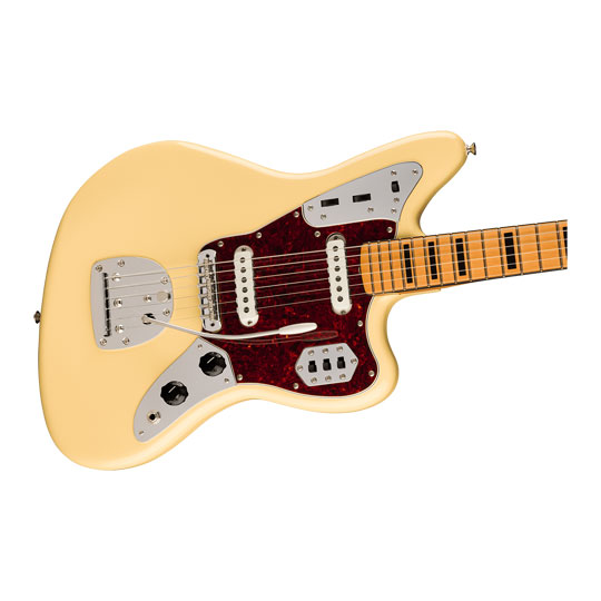 Fender Vintera II 70s Jaguar®, Maple Fingerboard, Vintage White