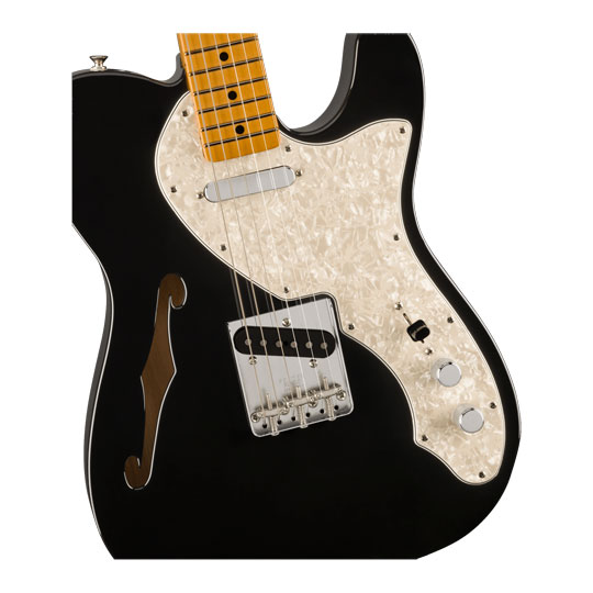 Fender Vintera® II 60s Telecaster® Thinline, Maple Fingerboard, Black