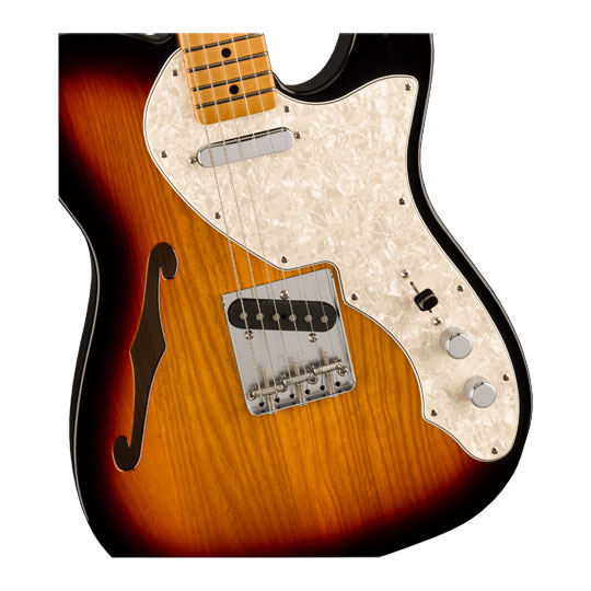Fender Vintera II 60s Telecaster Thinline, Maple Fingerboard, 3-Colour Sunburst