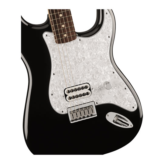Fender Limited Edition Tom Delonge Stratocaster®, Rosewood Fingerboard, Black : image 3