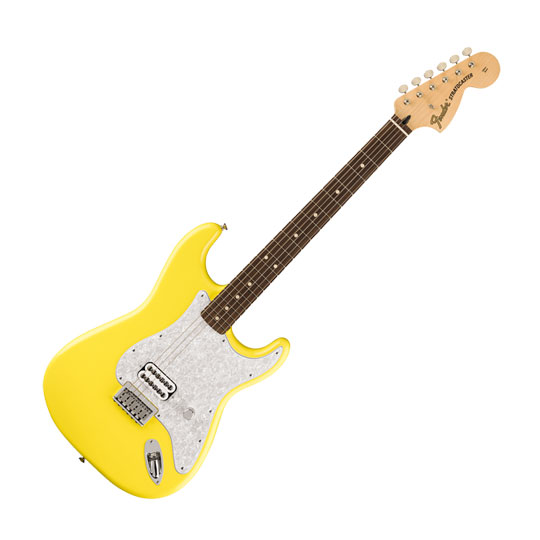 Fender Limited Edition Tom Delonge Stratocaster®, Rosewood Fingerboard, Graffiti Yellow