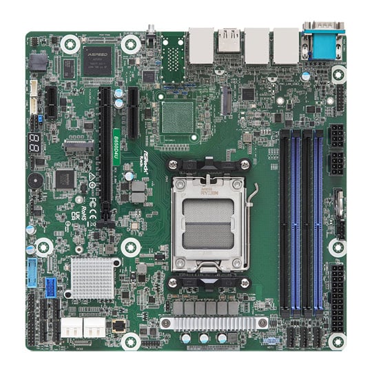 ASRock Rack AMD B650D4U DDR5 Micro-ATX Server Motherboard
