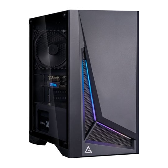 Gaming PC with NVIDIA GeForce RTX 4060 Ti and AMD Ryzen 7 5700X 