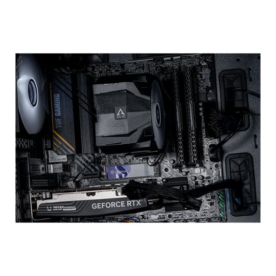 Gaming PC with NVIDIA GeForce RTX 4060 Ti and AMD Ryzen 5 5500 : image 3