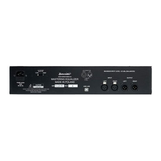 Bettermaker Mastering Equalizer