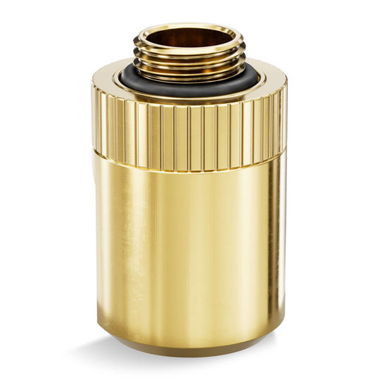 EK Quantum Torque Rotary 90° Gold Adapter Fitting