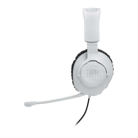 JBL Quantum 100P Wired Gaming Headset PC/Console - White/Blue