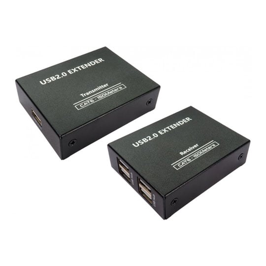 USB 2.0 4 Port Extender over Ethernet