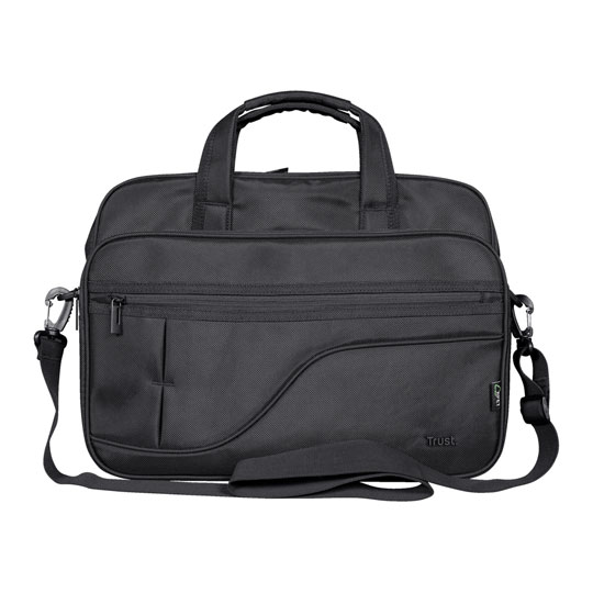 Trust SYDNEY Laptop Messenger Bag for upto 16 Inch Laptops inc Shoulder Strap Black : image 2