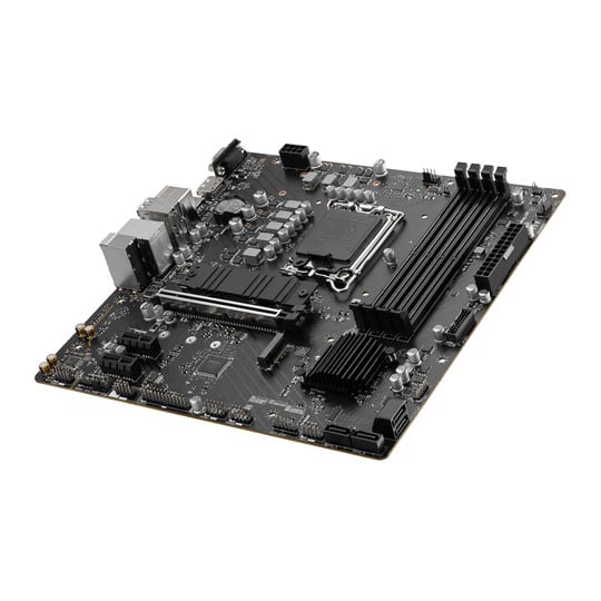 MSI Intel PRO B760M-P Micro-ATX Motherboard : image 3