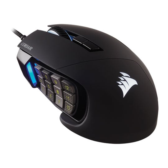 Corsair SCIMITAR ELITE Optical MOBA/MMO RGB Gaming Mouse Factory Refurbished : image 1