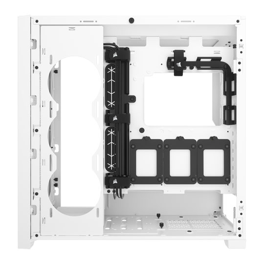 Corsair 5000D Core Airflow White Tempered Glass Mid-Tower ATX Case : image 3