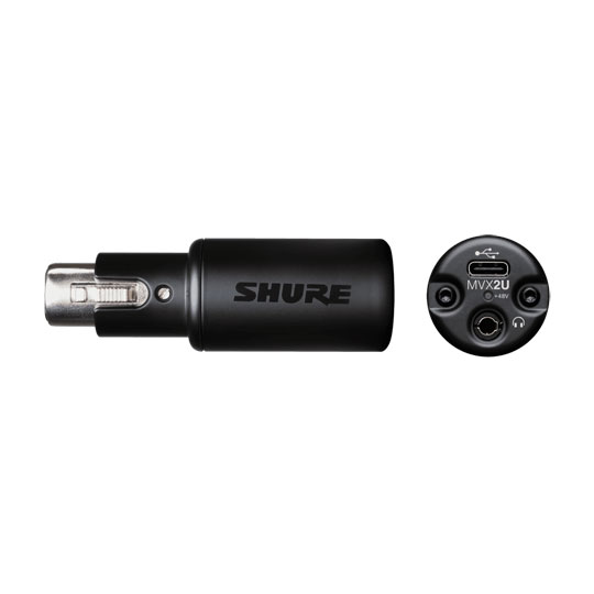 Shure MVX2U MOTIV XLR to USB Adaptor