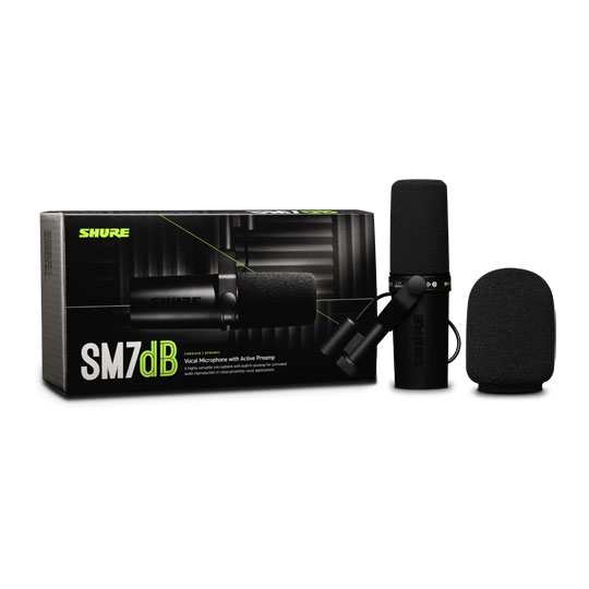 Shure SM7DB Dymanic Microphone - Black : image 4
