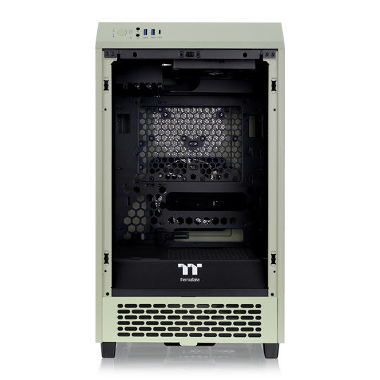 Thermaltake The Tower 200 Matcha Green Mini Chassis Tempered Glass PC Gaming Case