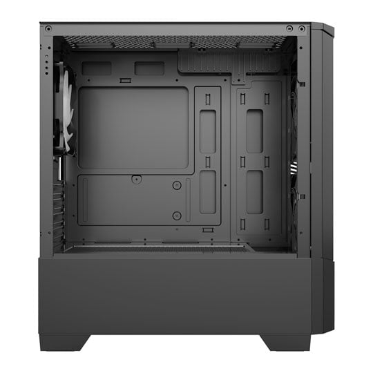 CiT Level 1 Black Tempered Glass MicroATX Case