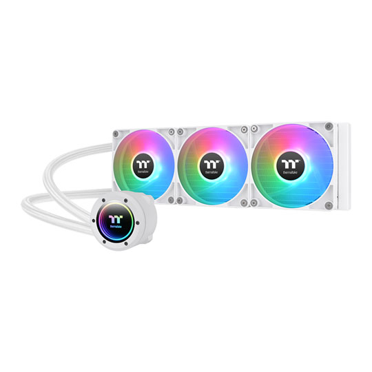 Thermaltake 360mm TH360 V2 ARGB Sync Snow All In One CPU Water Cooler : image 1