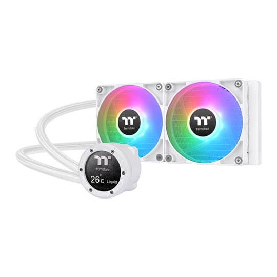 Thermaltake 240mm TH240 V2 ULTRA ARGB Sync Snow All In One CPU Water Cooler