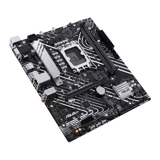 ASUS Intel H610M-A-CSM DDR5 Micro-ATX Motherboard : image 3