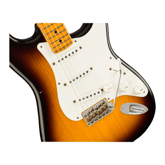 Fender Eric Clapton Signature Stratocaster Journeyman Relic®, Maple Fingerboard, 2-Colour Sunburst