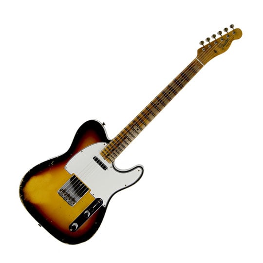 Fender 1965 Telecaster Custom Shop Heavy Relic, Faded 3-Color Sunburst