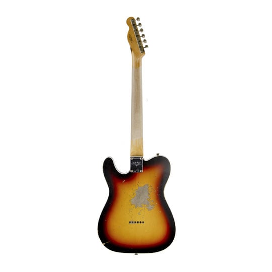 Fender 1965 Telecaster Custom Shop Heavy Relic, Faded 3-Color Sunburst : image 4
