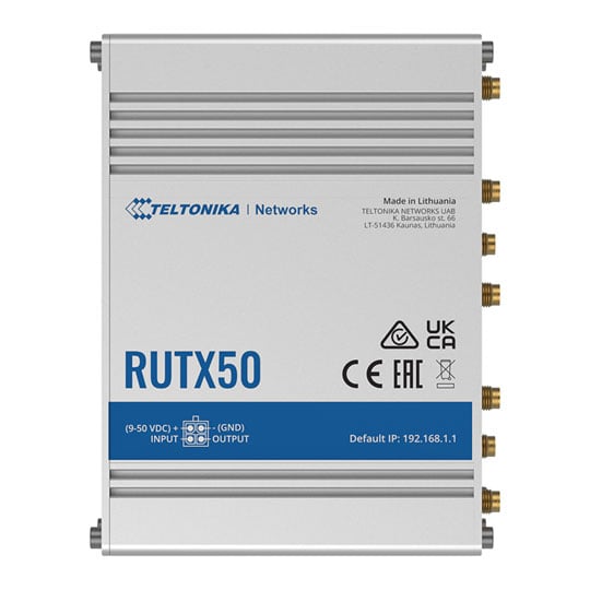 Teltonika RUTX50 5G Industrial Router