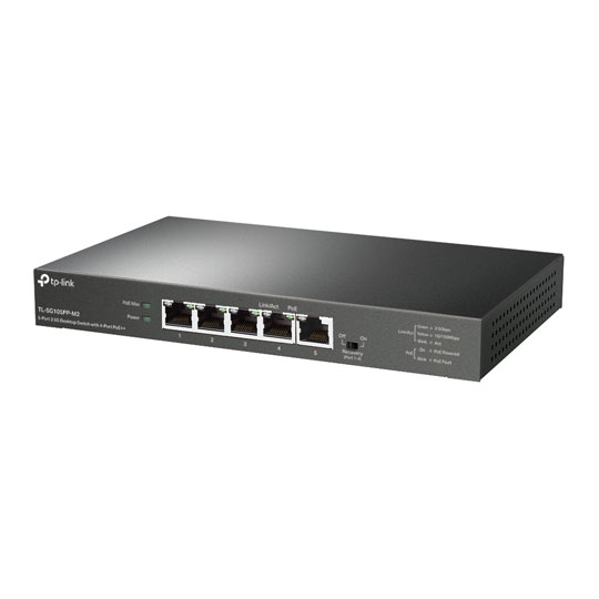 tp-link 5-Port 2.5G Desktop Switch with 4-Port PoE++