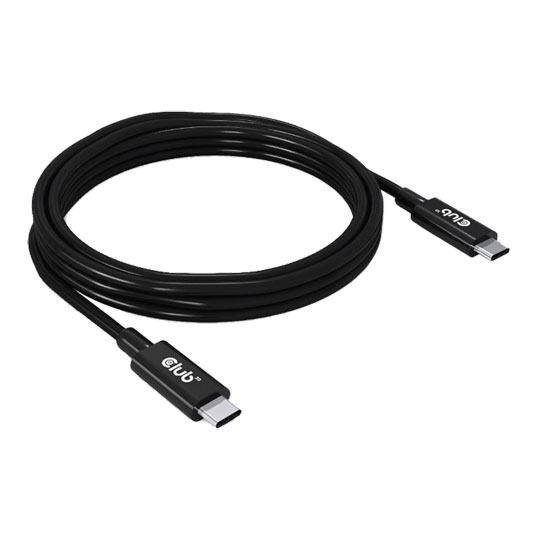 Club3D 2m USB Type-C to USB Type-C Cable IF Certified