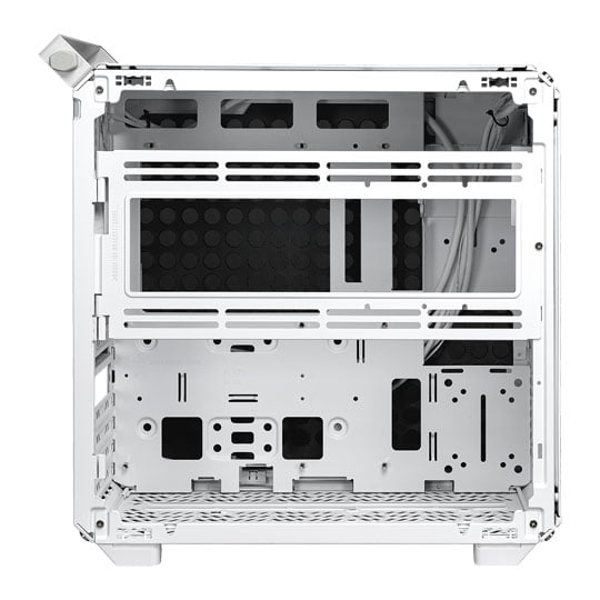 Cooler Master Qube 500 Flatpack White Tempered Glass Mid-Tower ATX Case