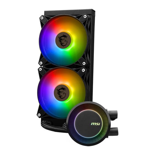 MSI MAG CORELIQUID E Series 240mm Intel/AMD CPU Liquid Cooler : image 3