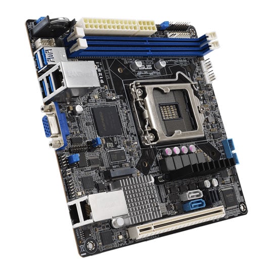 ASUS Intel Xeon P12R-I/ASMB10 Mini-ITX Motherboard : image 1
