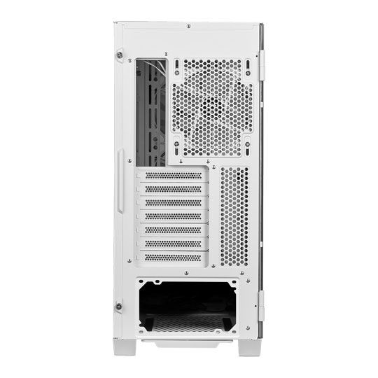 MSI MPG VELOX 100R White Mid Tower Tempered Glass PC Gaming Case : image 4