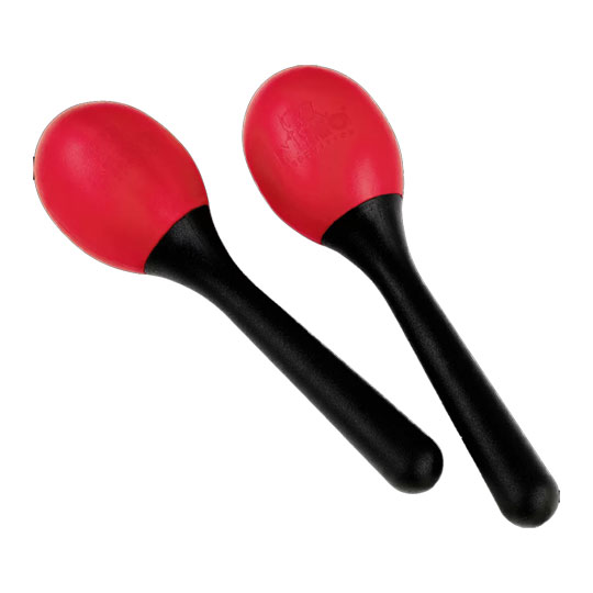 NINO Percussion 6" Plastic Egg Maraca Red