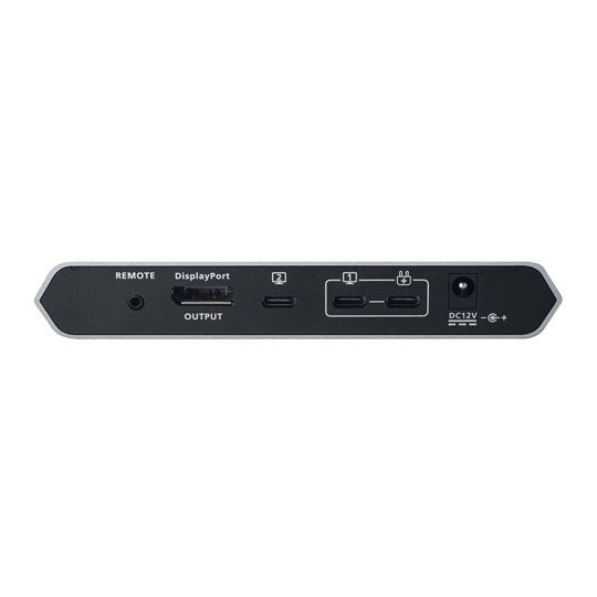ATEN 2-Port 4K DisplayPort USB-C KVM Dock Switch with Power Pass-Through : image 3