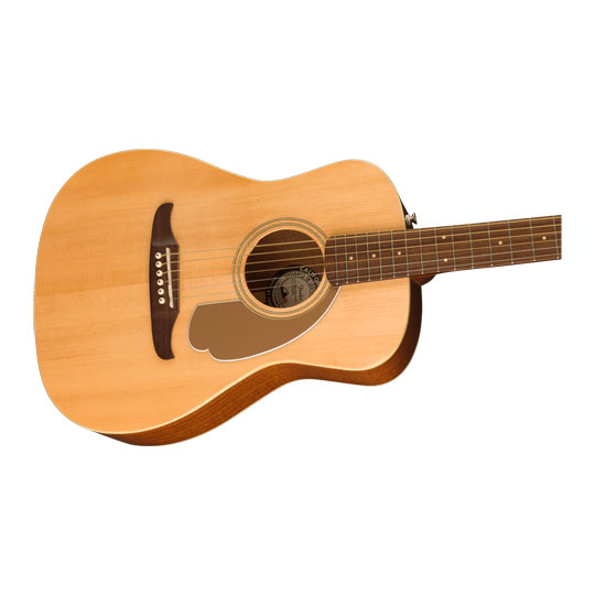 Fender Malibu Player, Gold Pickguard, Natural Finish