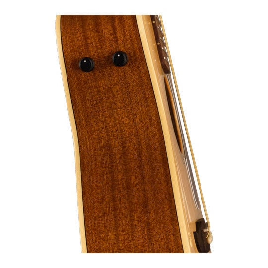 Fender Malibu Player, Gold Pickguard, Natural Finish : image 3