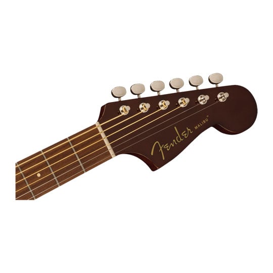 Fender Malibu Player, Gold Pickguard, Natural Finish : image 4
