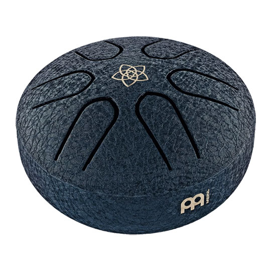 Meinl Sonic Energy Pocket Steel Tongue Drum, Navy Blue, A Major, Venus Flower, 3" / 7.6 cm diameter