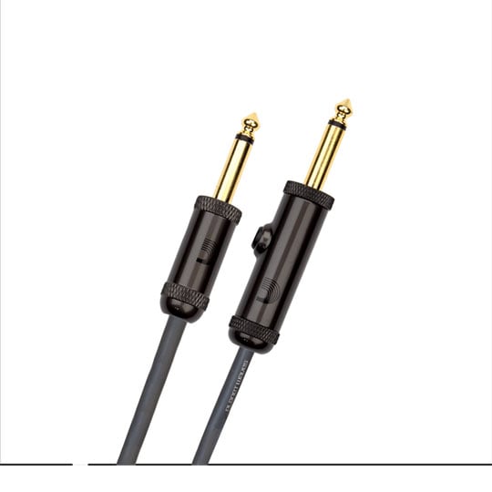 D'Addario Circuit Breaker Momentary Mute Instrument Cable, 10 Feet
