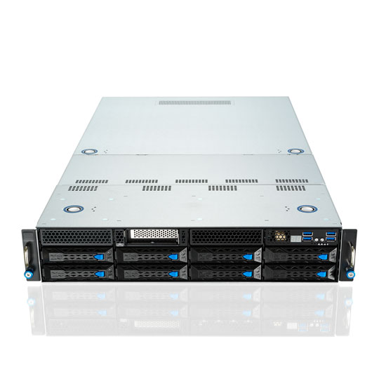 Asus ESC4000-E10 Intel 3rd Gen Xeon Ice Lake 2U 8 Bay Barebone Server (2200W PSU)