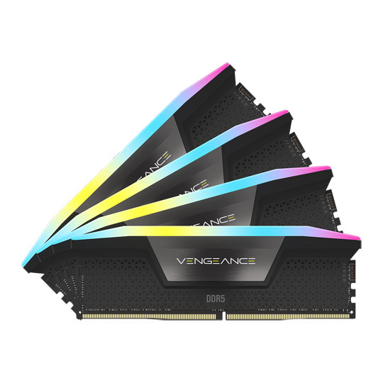 Corsair Vengeance RGB Black 96GB 6000MHz DDR5 Memory Kit : image 2