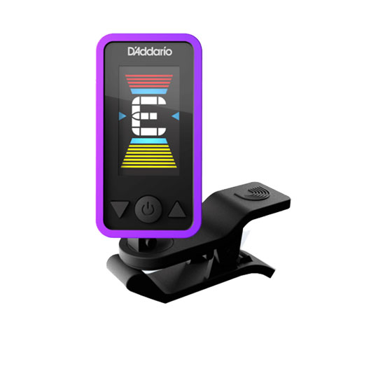 D'Addario Eclipse Clip-on Tuner Purple