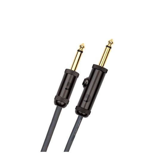 D'Addario Circuit Breaker Instrument Cable,15ft
