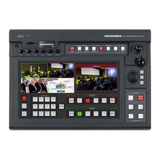 Datavideo SHOWCAST 100 4K Switcher With Built-In Streaming Encoder