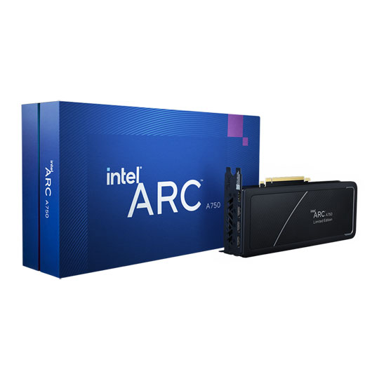 Intel Arc A750 8GB Graphics Card LN140226 - 21P02J00BA | SCAN UK