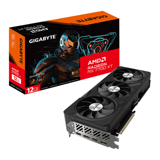 Gigabyte AMD Radeon RX 7700 XT GAMING OC 12GB Graphics Card : image 1